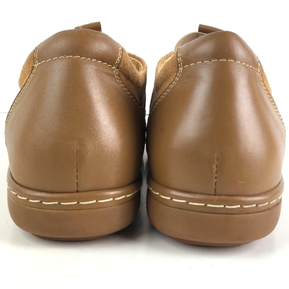 Calden Suede Leather Slip-on Casual Loafer Elevator Shoe Tan Men's Size 7 - Picture 7 of 16